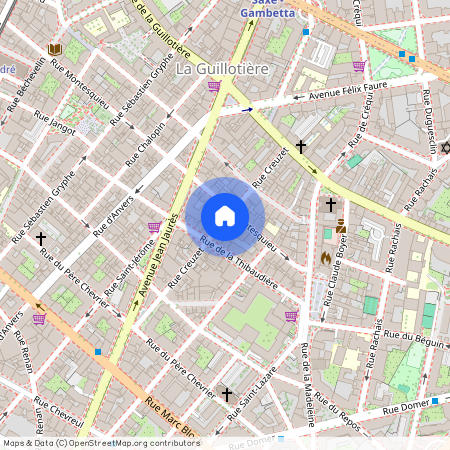 19 rue Creuzet, LYON 7, 69007
