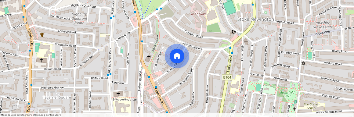BURMA ROAD, N16 9BH