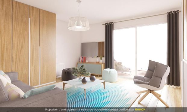 location Appartement T1 DE 30.8m² À MASSY - Photo 1