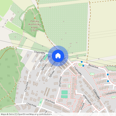 Hlavní, Brno - Komín, Jihomoravský kraj