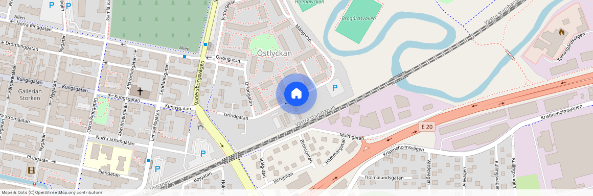 Kometgatan, Alingsås