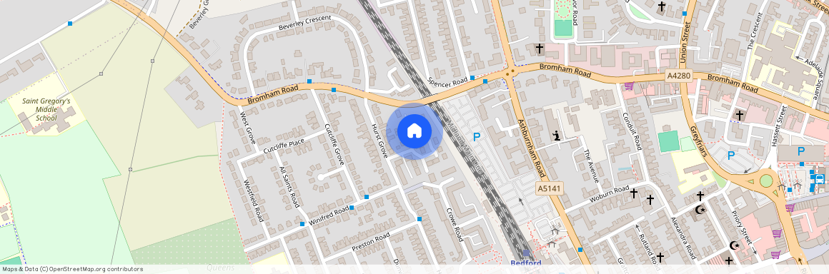 Queensbury Close, Bedford, Bedfordshire, MK40 4RE