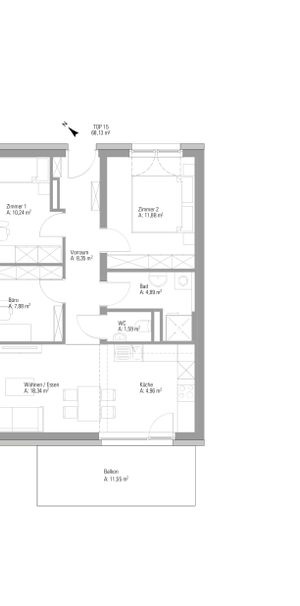 Moderne Traumwohnung in Unterpremstätten - Komfortables Wohnen mit Balkon und Garage - Mitterstraße 156 Top 15 - Foto 2