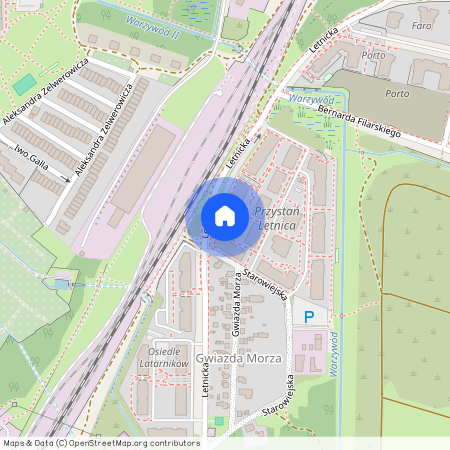 ul. Starowiejska, Letnica, Gdańsk, pomorskie