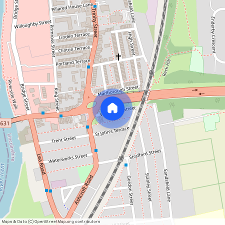 Wellington Street, Gainsborough, Lincolnshire, DN21