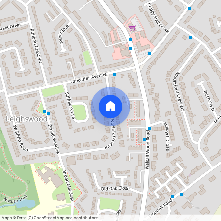 Norfolk Crescent, Aldridge