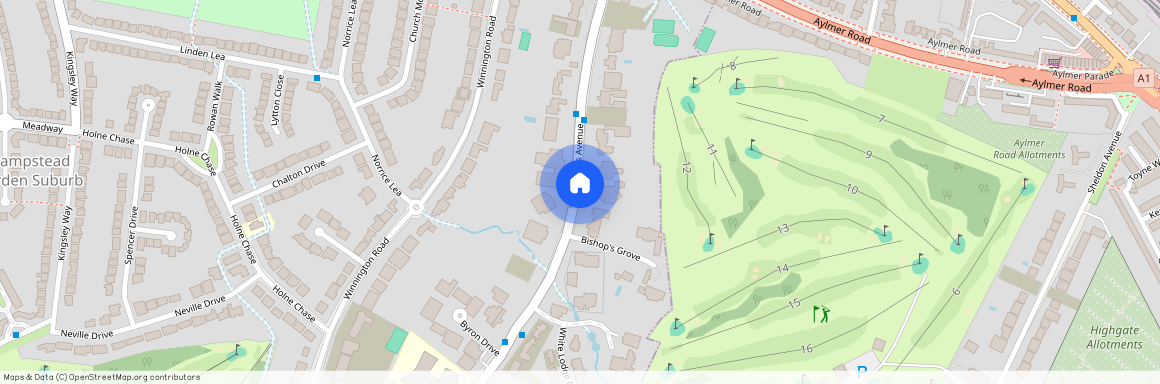 The Bishops Avenue, London, N2