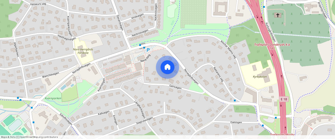 Danderyd, Noragårdsvägen, **, 18234