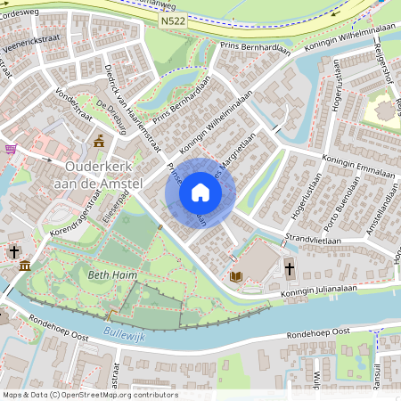 Prinses Beatrixlaan 11, Ouderkerk aan de Amstel, 1191CC