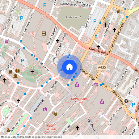 Albion Walk, Cheltenham, Gloucestershire, GL50