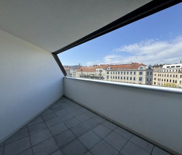 2-Zimmer Dachgeschosswohnung! Traum Terrasse/Loggia! Warmmiete! Pra... - Photo 6