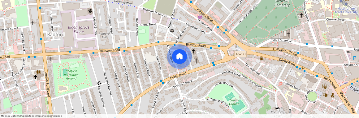 Ashbourne Street, NG7, Nottingham