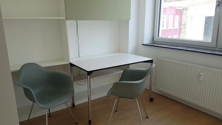 Nur für Studierende! Cool möbliertes & modernes 1 Zimmer-Apartment im Herzen von Gießen, Seltersweg 24 - Photo 3