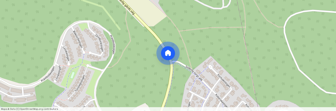 Söderby gårds väg, Rönninge