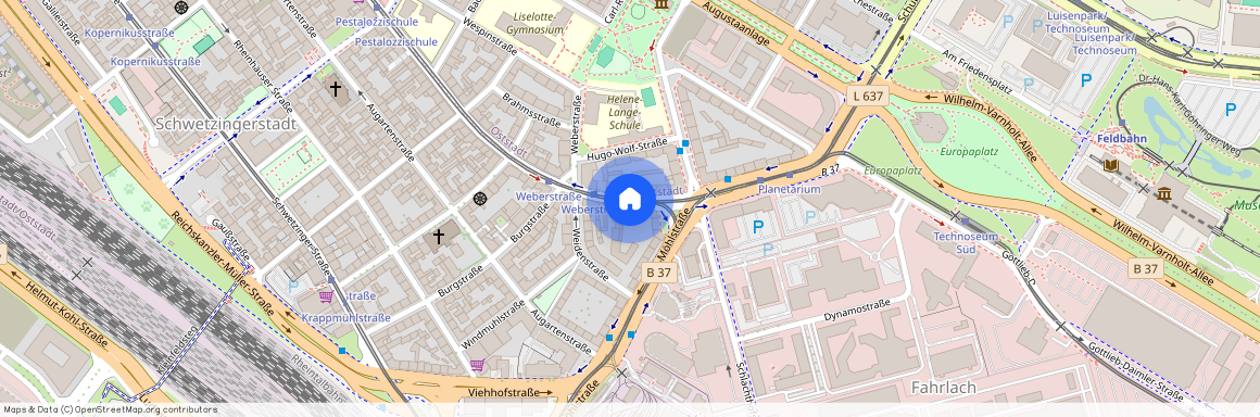 Mannheim, Mannheim, 136-138, 136-138, Seckenheimer Straße