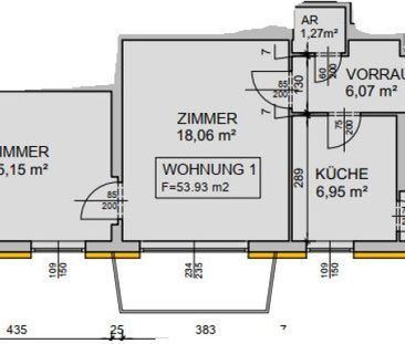 2-Zimmer-Wohnung mit Loggia in St. Pölten - Foto 1