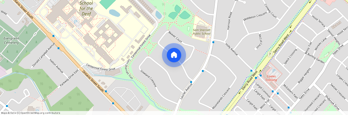 Beaver Court, Ontario, Milton