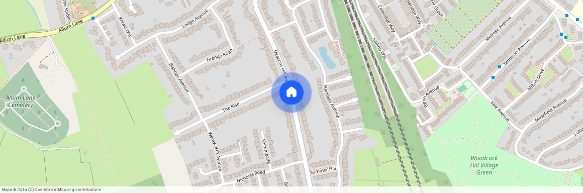 WD6 3HZ, Borehamwood