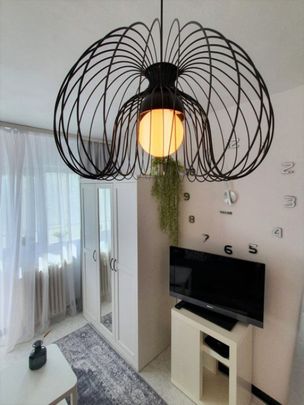 Studio luminos Banu Manta cu pat si canapea - Fotografie 1