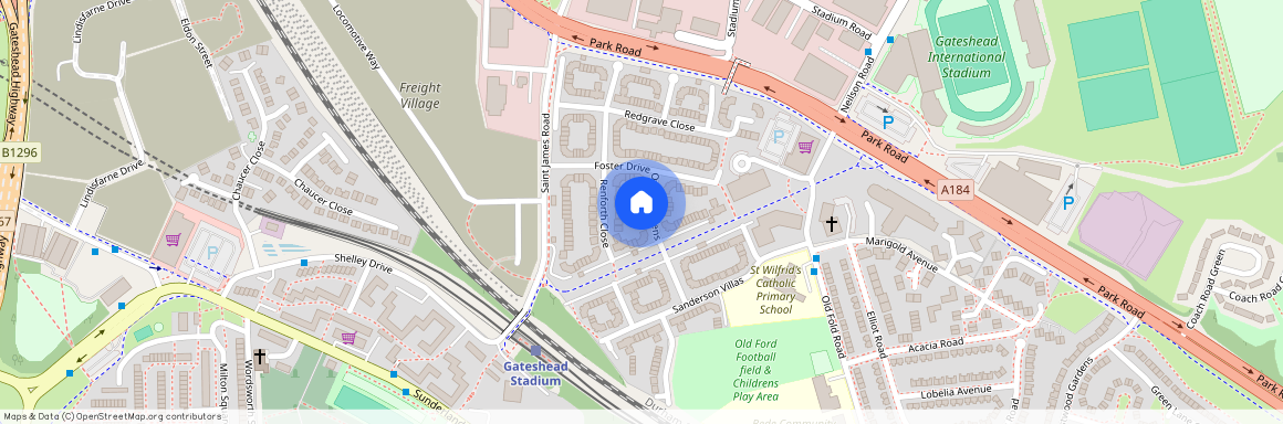 2 bed apartment to rent in NE8