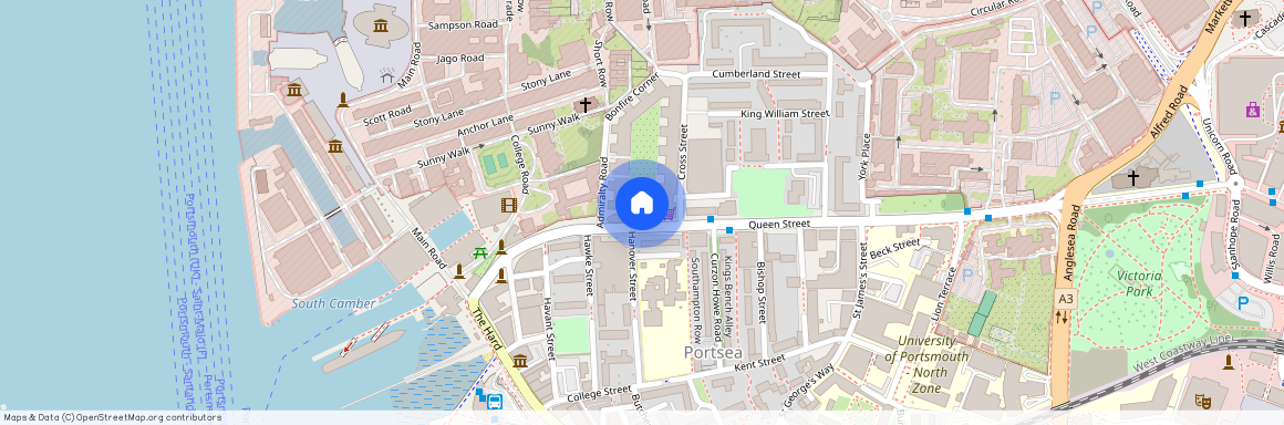 Brunswick House, Queen Street, Portsmouth, PO1