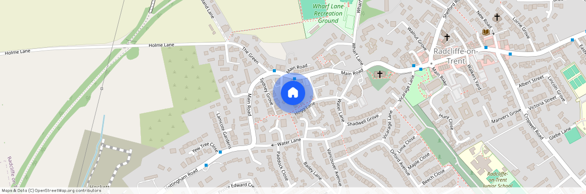 West End Villas, Radcliffe-on-trent, Nottingham