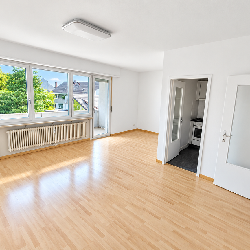 Helle 1-Zimmer-Wohnung mit gedecktem Balkon in Basel - Photo 1