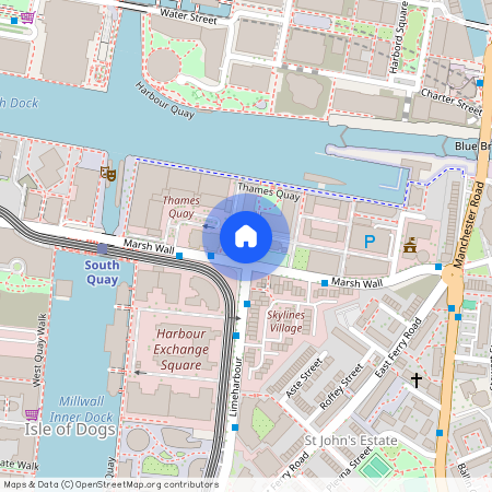 Marsh Wall, Canary Wharf, London, E14