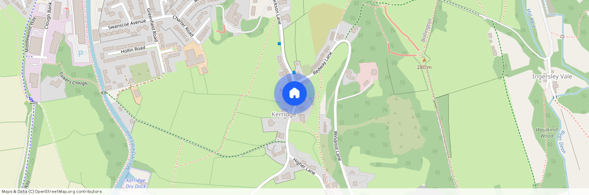 Oak Lane, Kerridge, Macclesfield, SK10 5BD