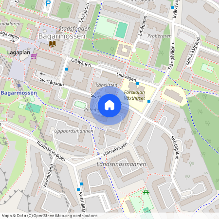 Svartågatan 36, Bagarmossen