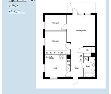 Roslundavägen 36 C - Foto 1