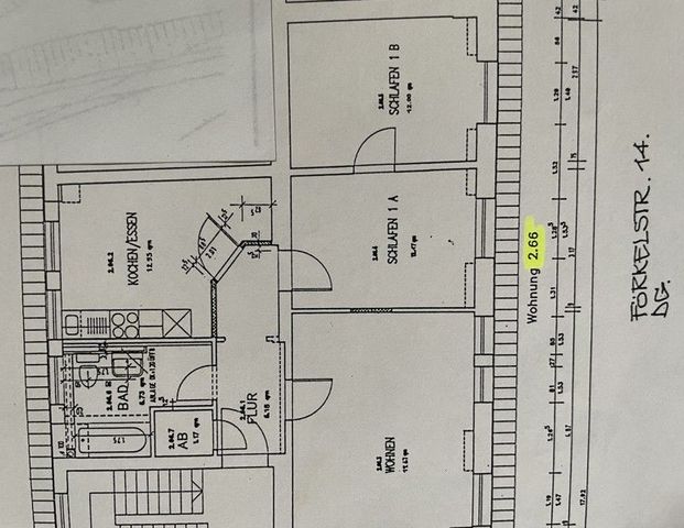 3-Zimmer-Wohnung im Dachgeschoss in Sanierungsphase - Photo 1
