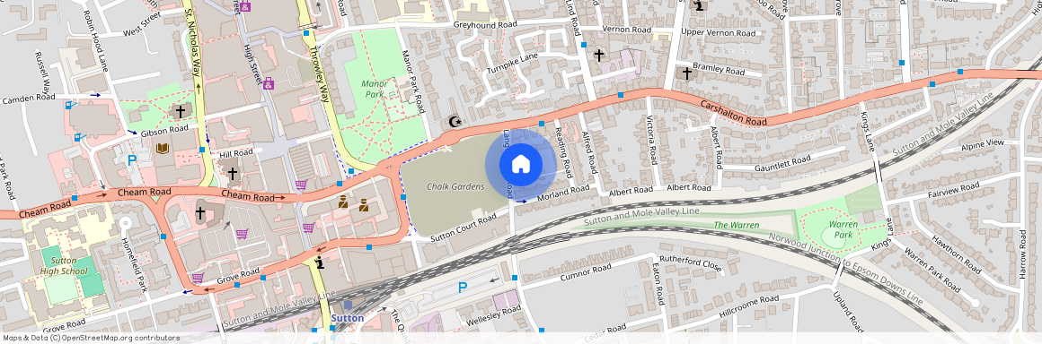 Langley Park Road, Sutton