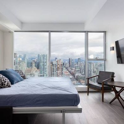 41ST FLOOR-PET FRIENDLY FURNISHED Studio@1480 Howe-AVAILABLE March 1st - Photo 3