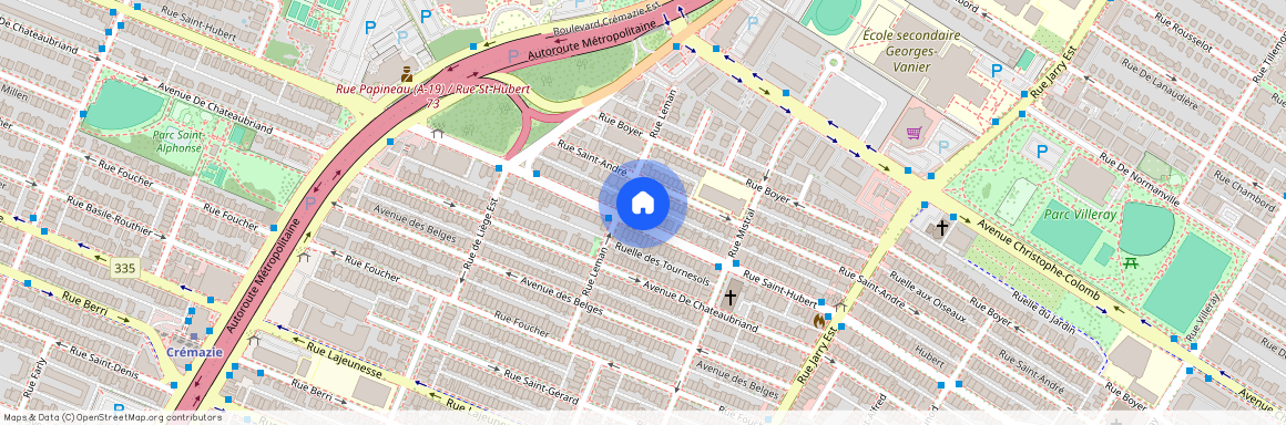 8357 Rue St-Hubert H2P1Z4, Montreal