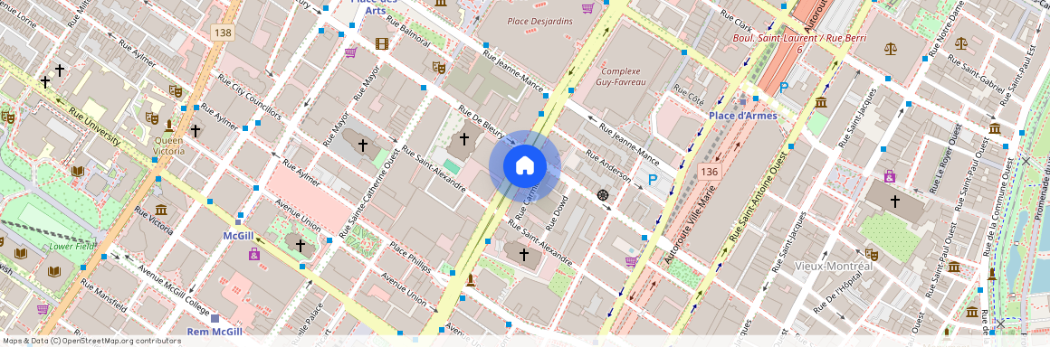 400 Boul. René-Lévesque O., app. 607, Montréal (Ville-Marie), H2Z1V5