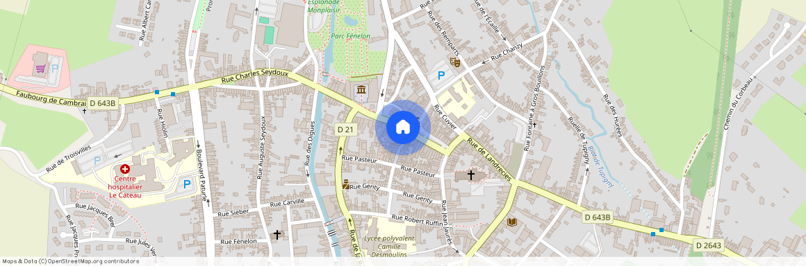 LE CATEAU CAMBRESIS (59360)