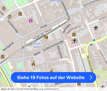 Wohnen in der Innenstadt! 3-Raum Wohnung im Dachgeschoss. - Foto 1