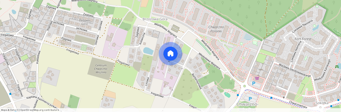 ul. Korsarzy, Wiczlino, Gdynia, pomorskie