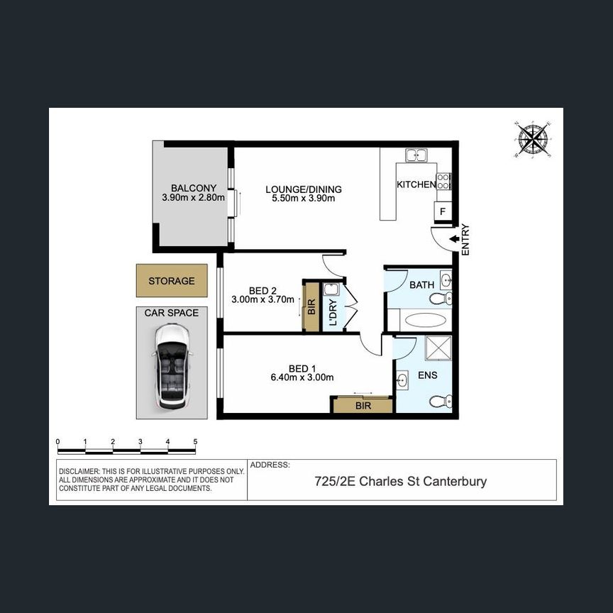 Oversized Two Bedroom Apartment! - Photo 1