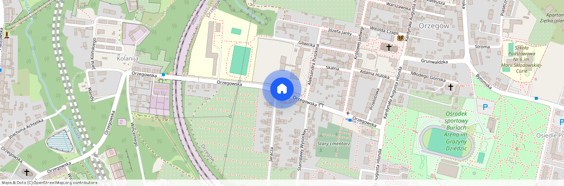 ul. Orzegowska, Ruda, Ruda Śląska, śląskie