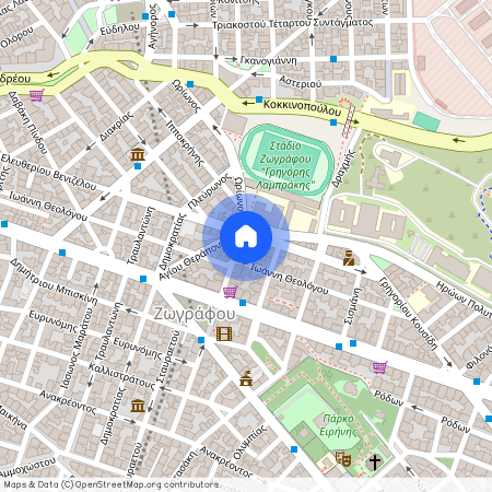 Βενιζέλου Ελευθερίου, Ζωγράφος Ελλάδα, 15773, Κέντρο (Ζωγράφου)