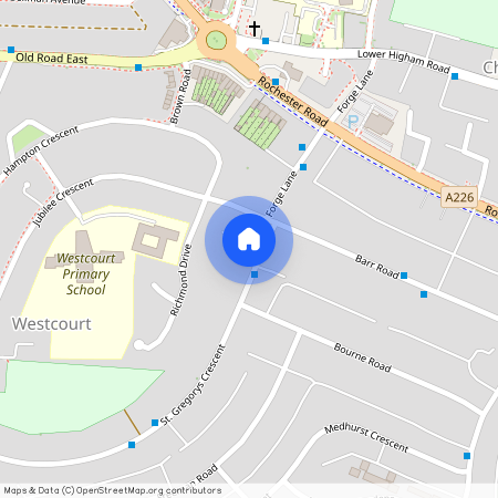 St. Gregorys Crescent, Gravesend, Kent, DA12