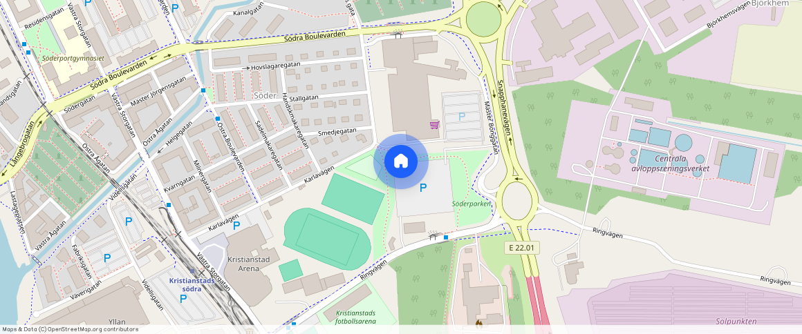 Kristianstad, Skåne, Kvarngatan 6 C