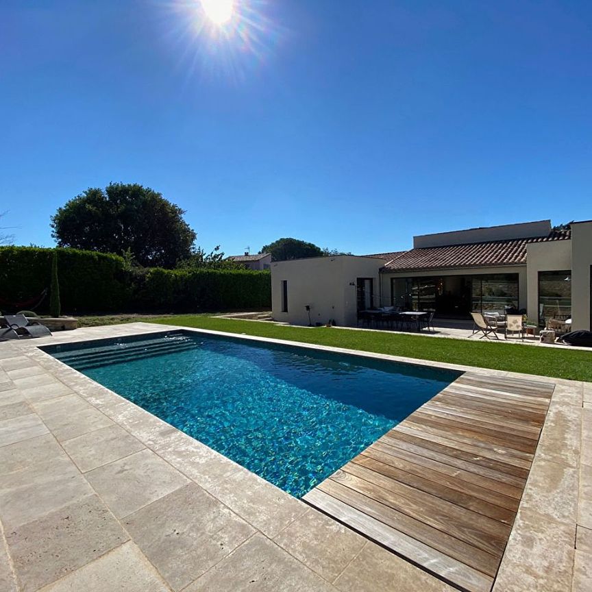 Maison des Lauriers à louer proche d'Uzès - 4 chambres climatisées - piscine chauffée - Photo 1