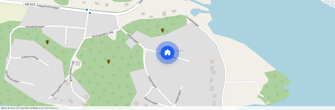 Östgårdsvägen, Ekerö