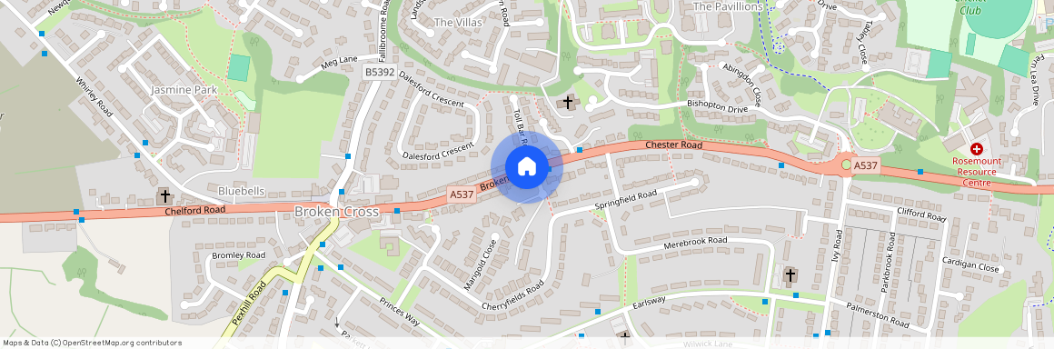 Broken Cross, Macclesfield, SK11