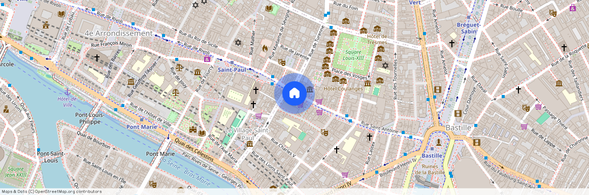 Saint antoine 75, Rue Saint-Antoine, Paris