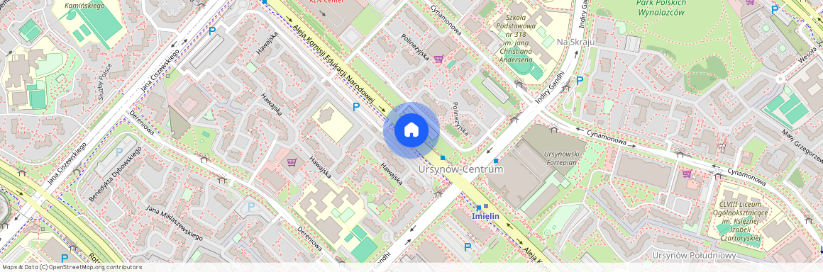 al. Aleja Komisji Edukacji Narodowej, Ursynów-Centrum, Ursynów, Warszawa, mazowieckie