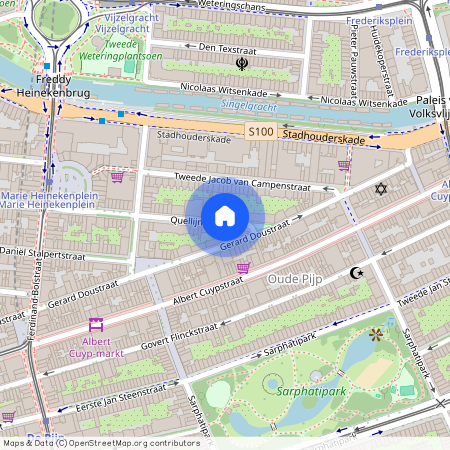 Oude Pijp, 1073 XM, Quellijnstraat, Amsterdam